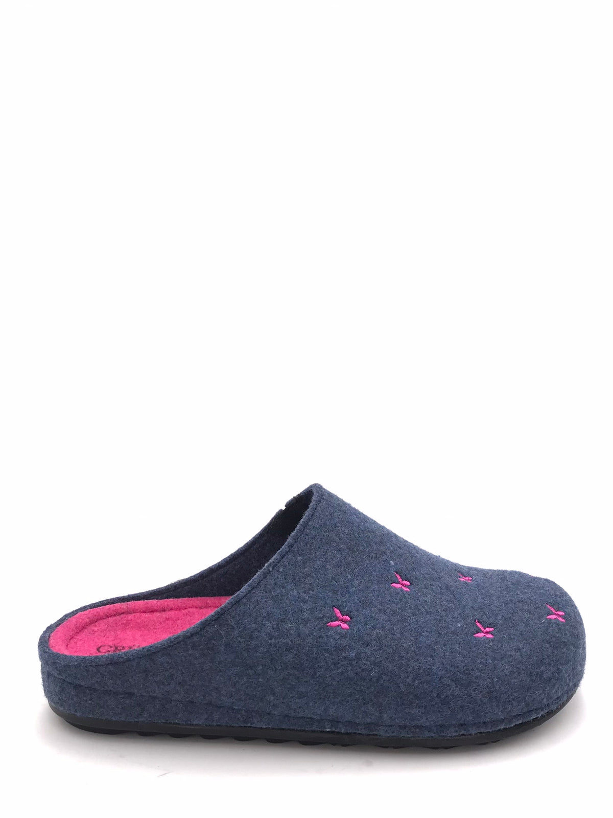 Cibatta Pila in lana cotta blu-fuxia CI3357 BLU/FUCSIA GRUNLAND 