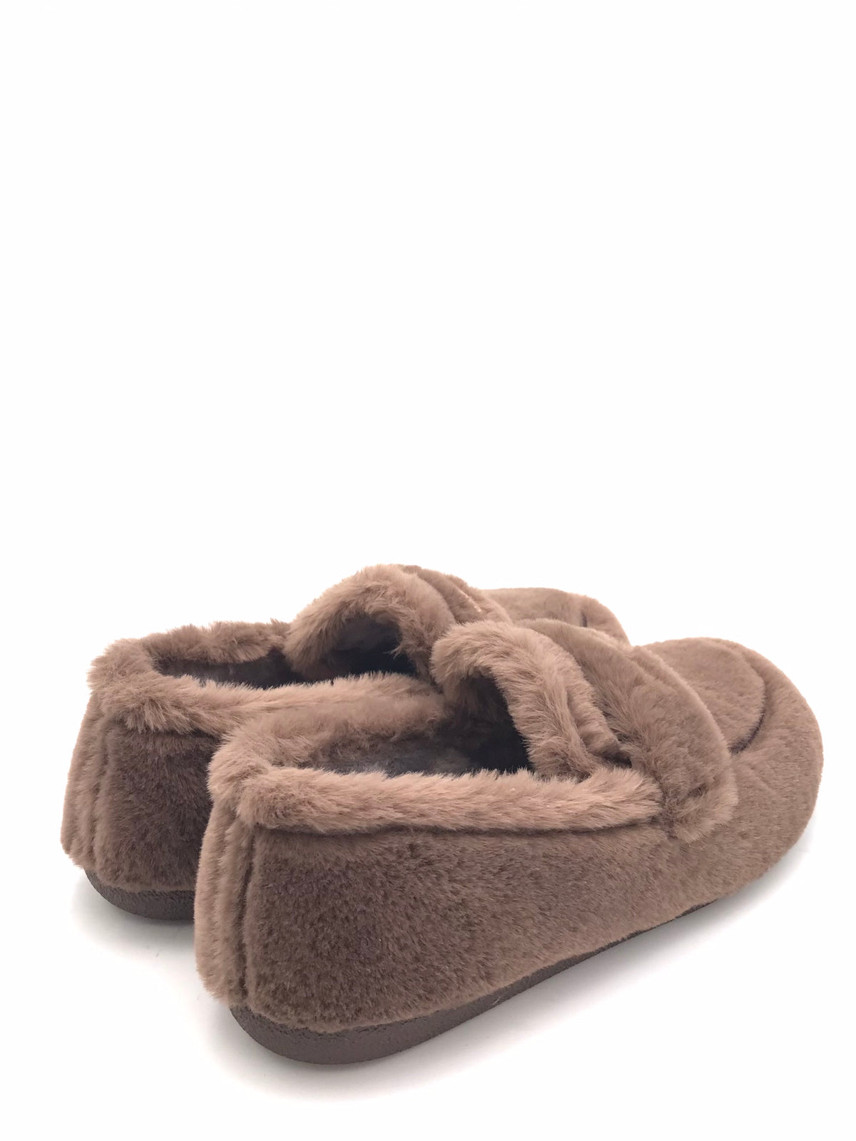 Pantofola Gles in panno marrone PA0083 MARRONE GRUNLAND 