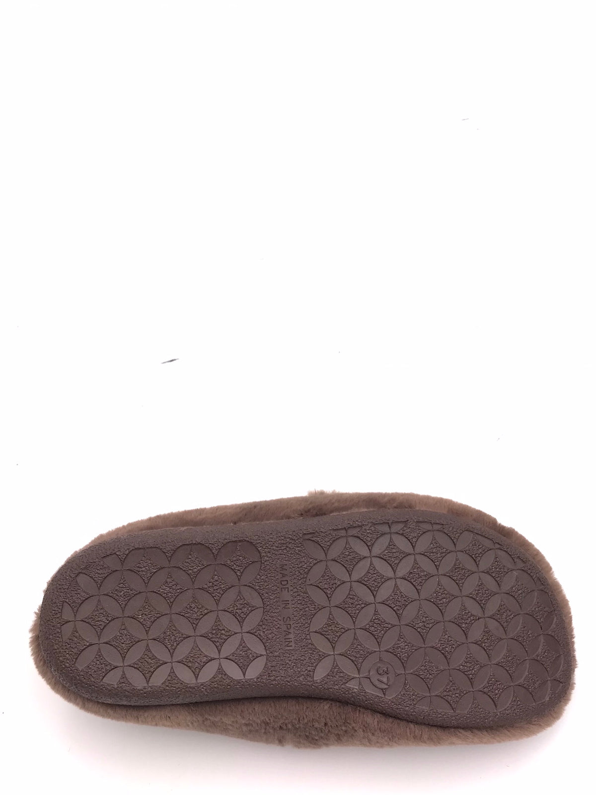 Pantofola Gles in panno marrone PA0083 MARRONE GRUNLAND 