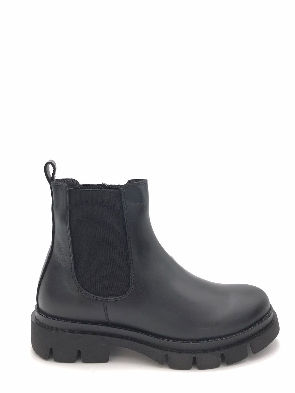 Tronchetto Roce in pelle nera PO 1510 NERO GRUNLAND 