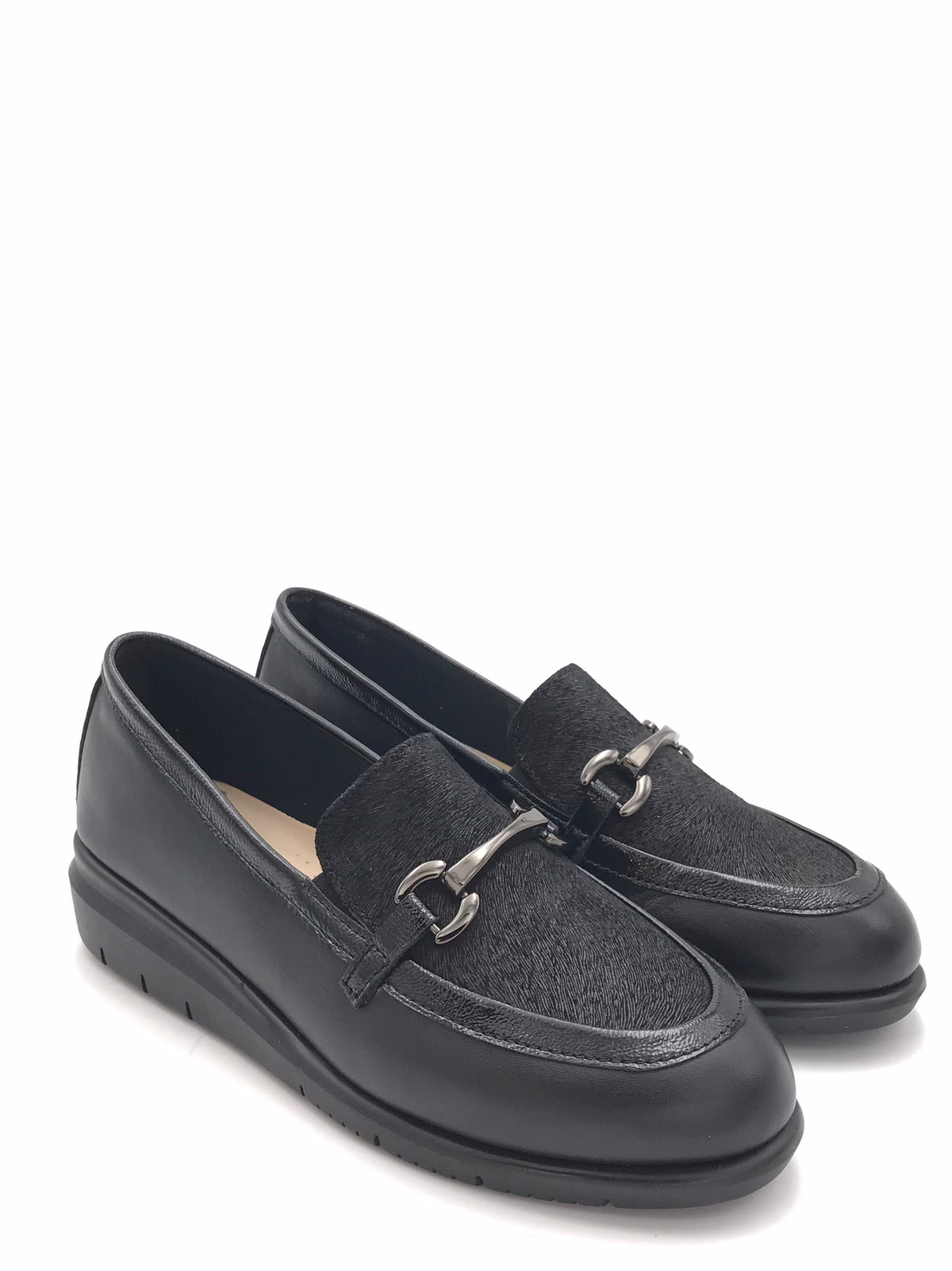 Scarpa senza lacci Rysa nera SC 6333 NERO GRUNLAND 