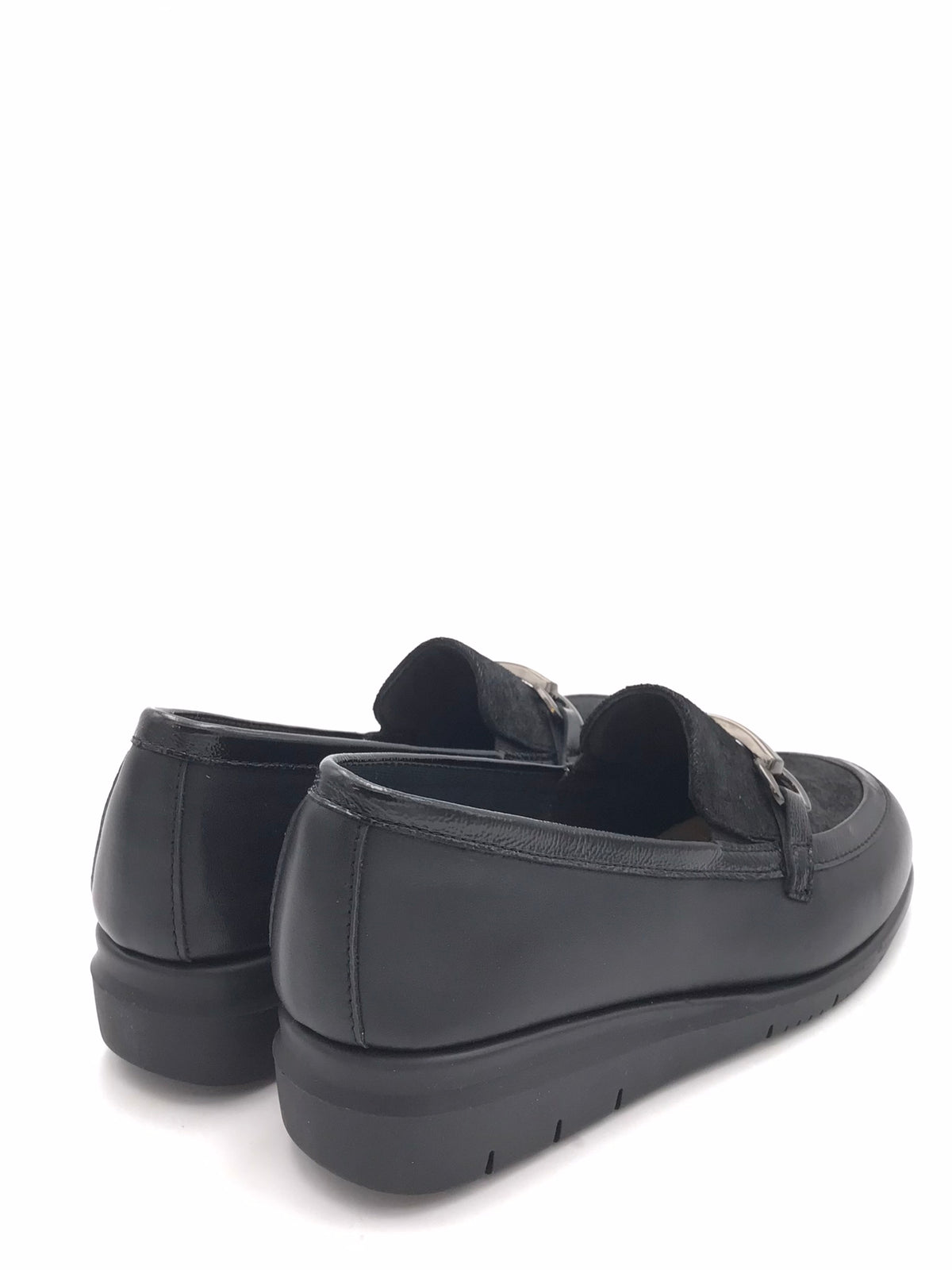 Scarpa senza lacci Rysa nera SC 6333 NERO GRUNLAND 