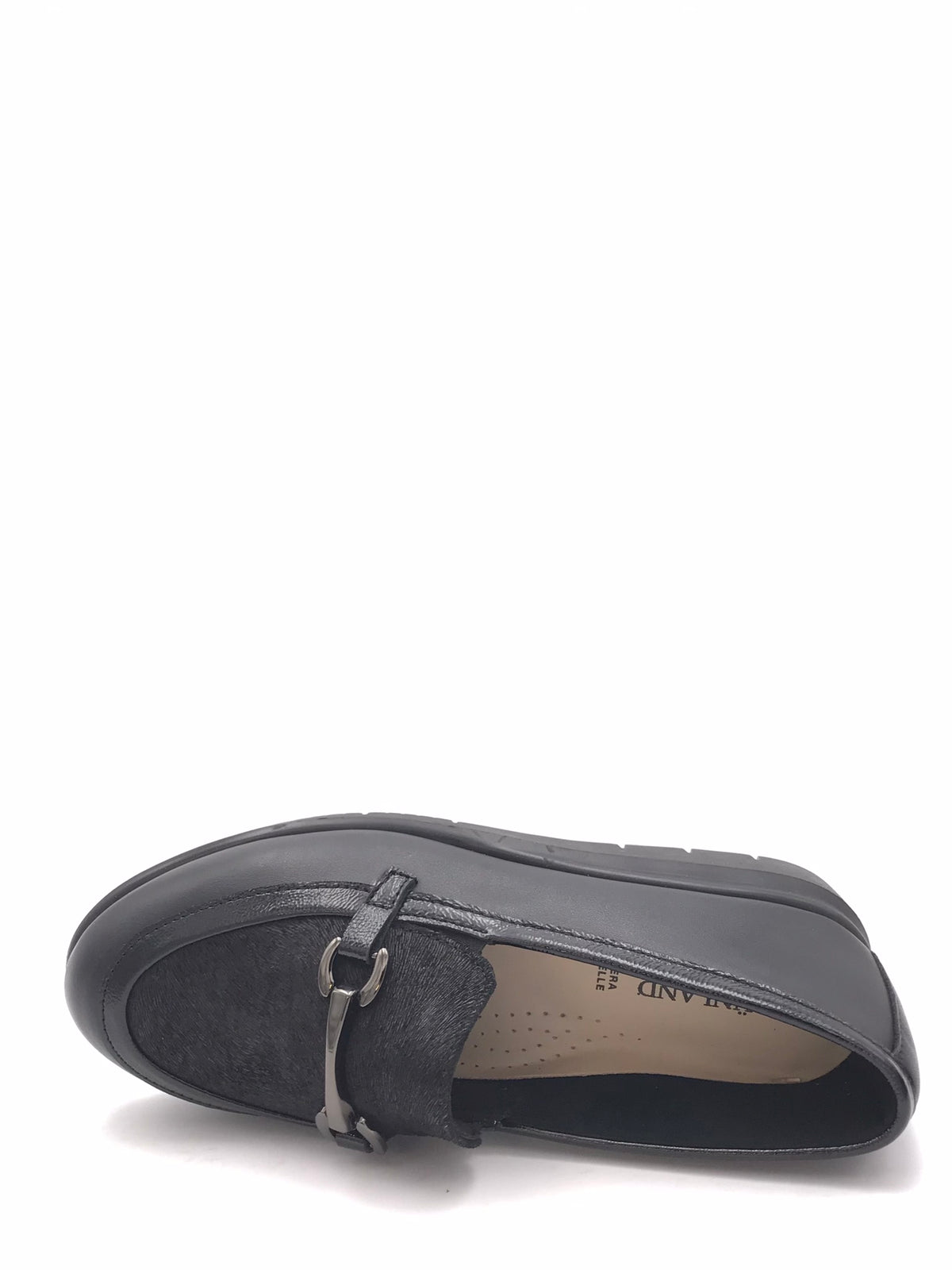 Scarpa senza lacci Rysa nera SC 6333 NERO GRUNLAND 