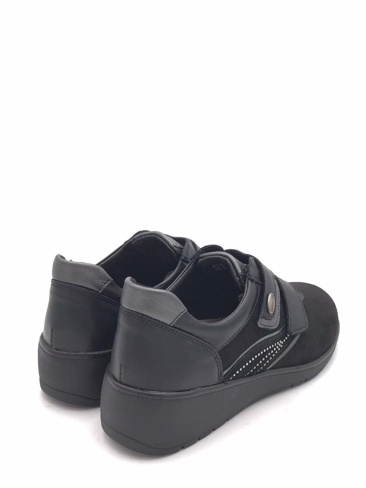 Scarpa Neta doppio strappo nera SC 6390 NERO GRUNLAND 