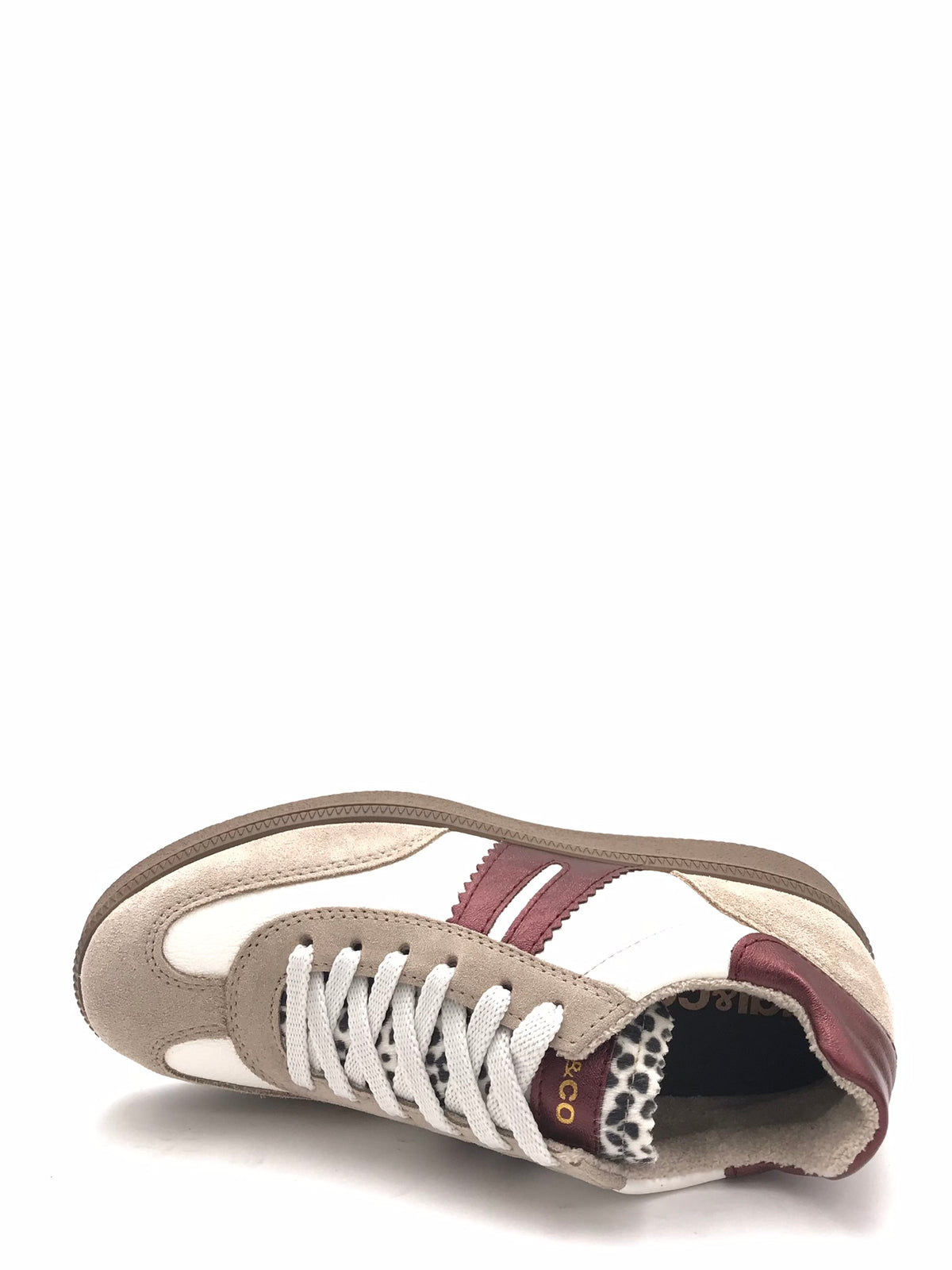 Sneakers Atala visone-bianco 2165566 VISONE/BIANCA IGI&CO 