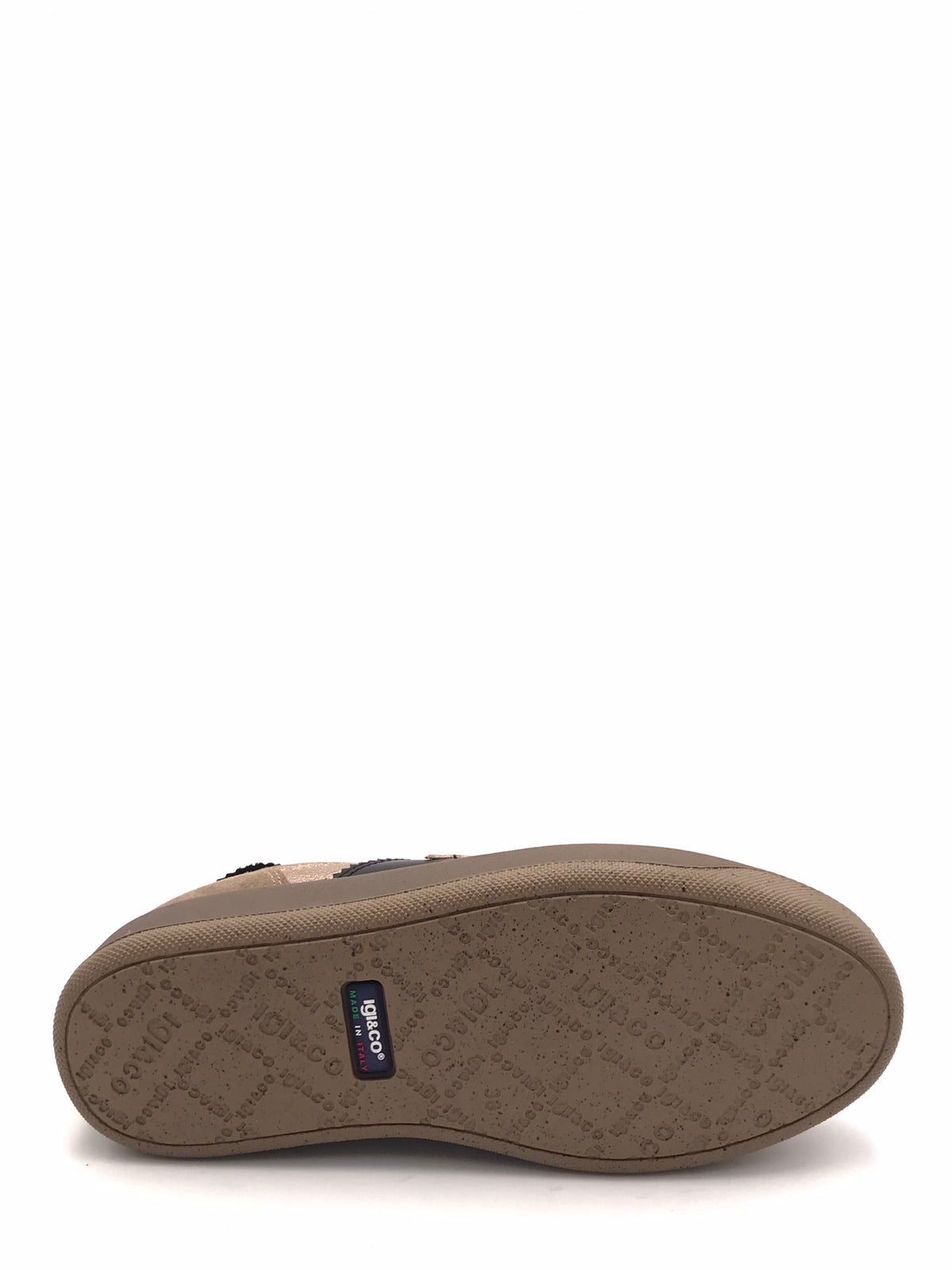 Sneakers Ava in pelle fango-naturale 2169533 FANGO IGI&CO 