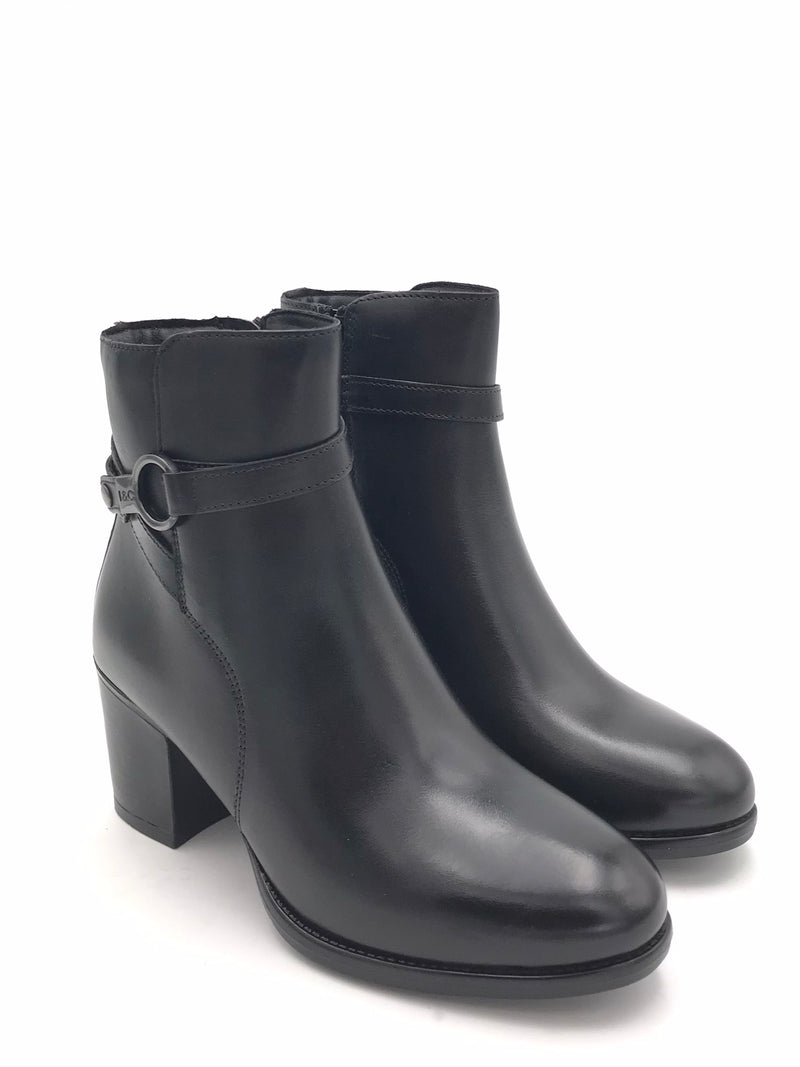 Tronchetto Giusy in pelle nera 2187700 NERO IGI&CO 