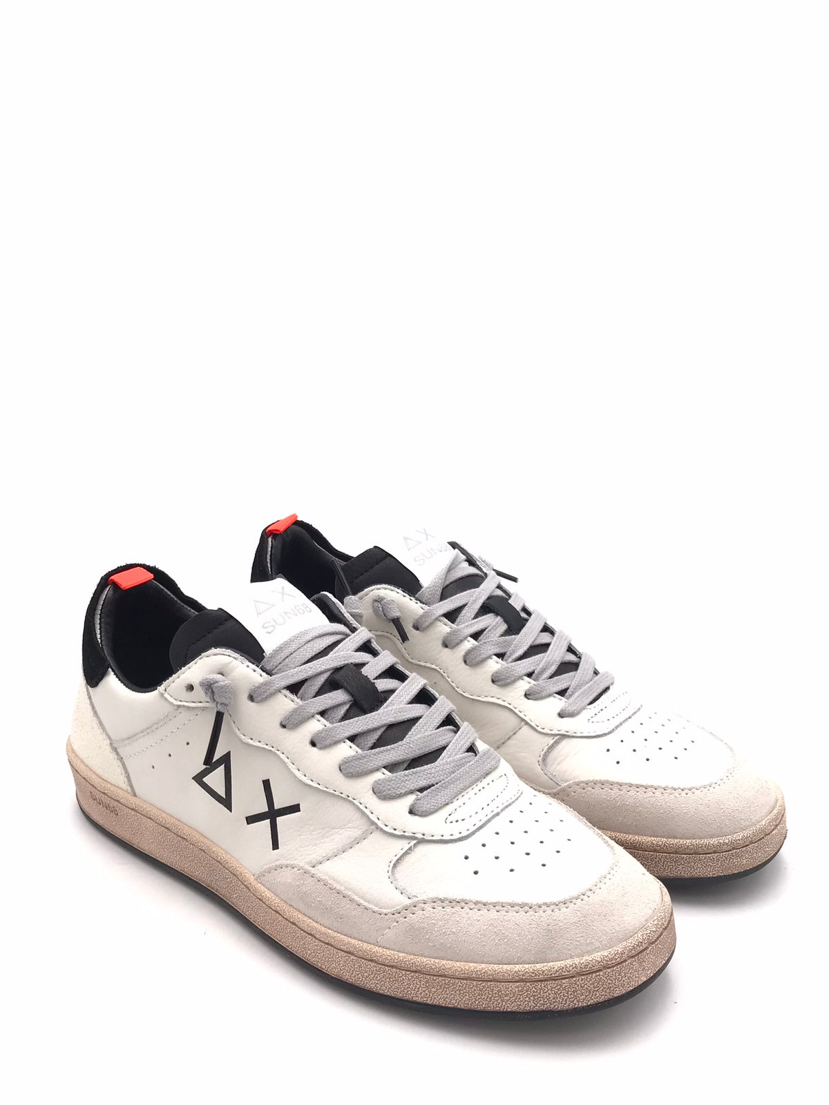Sneakers Urban basket bianco-nero Z46146 BIANCA SUN 68 