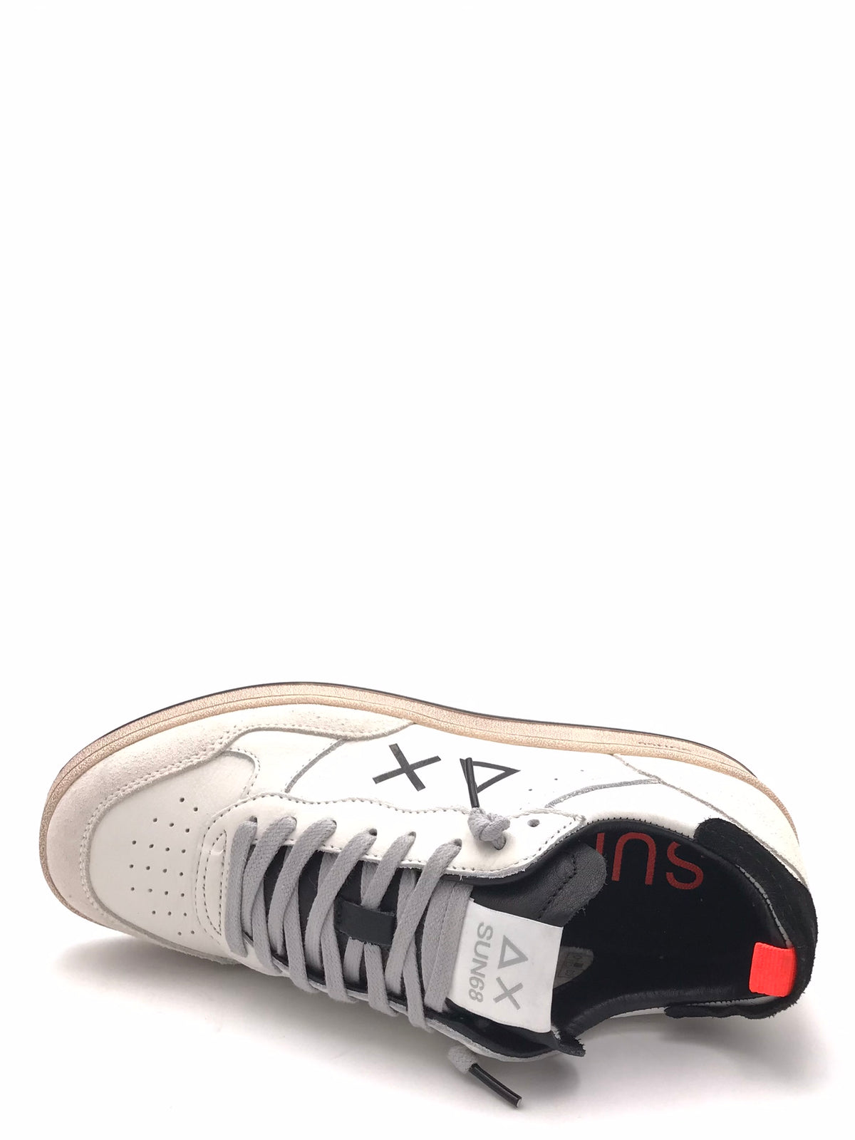 Sneakers Urban basket bianco-nero Z46146 BIANCA SUN 68 