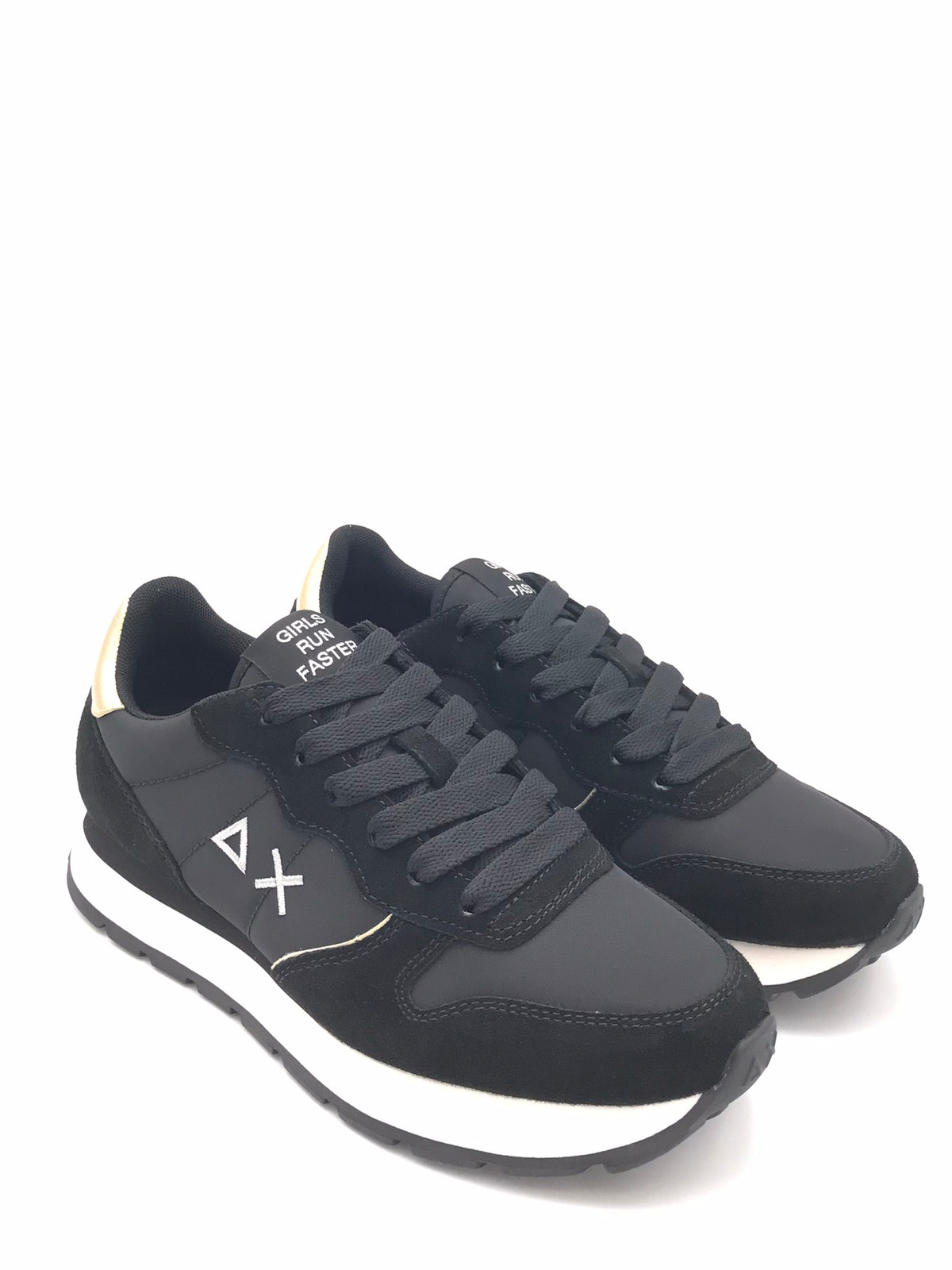 Sneakers Ally silver gold nera Z46202 NERO SUN 68 