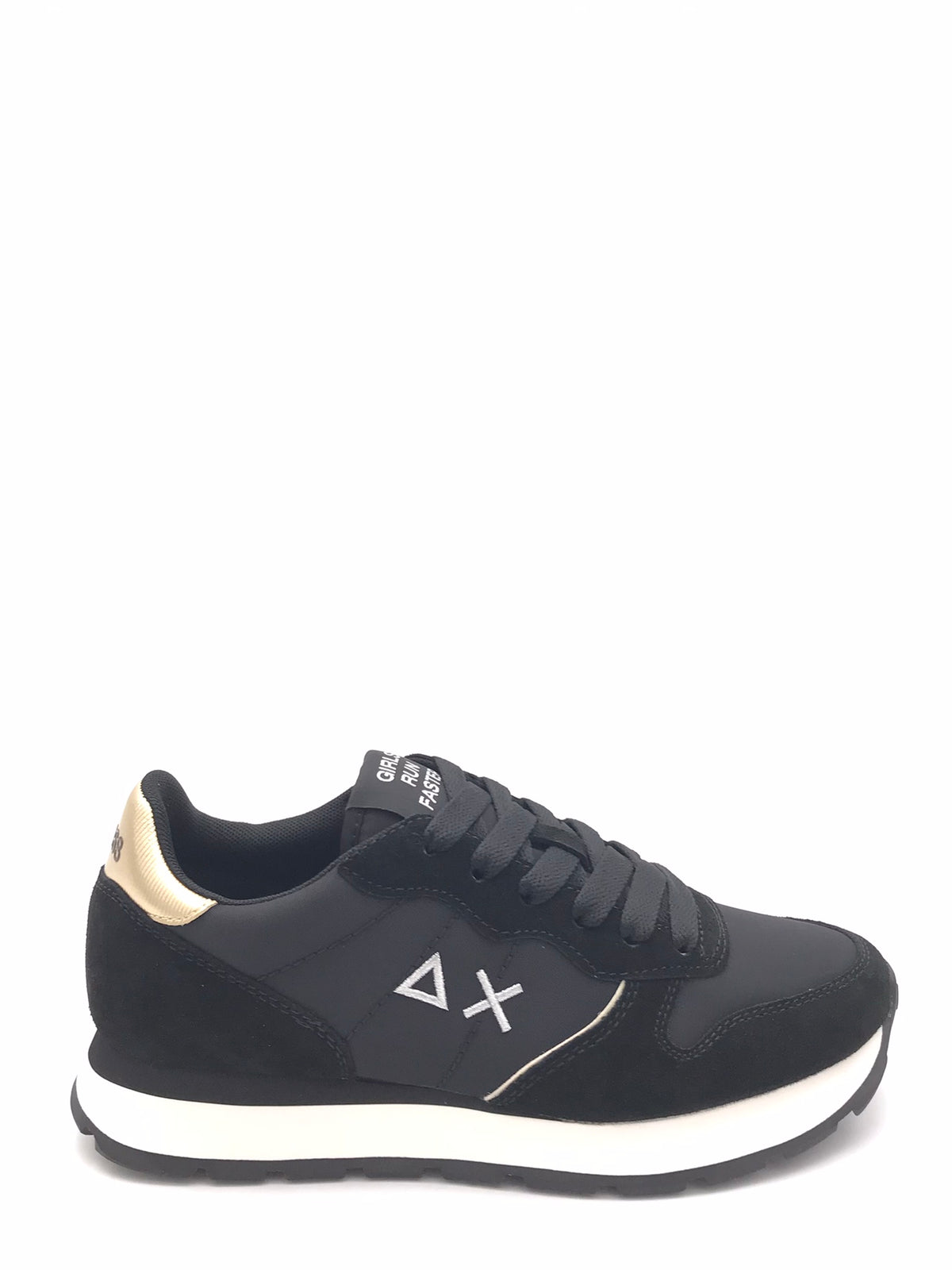 Sneakers Ally silver gold nera Z46202 NERO SUN 68 