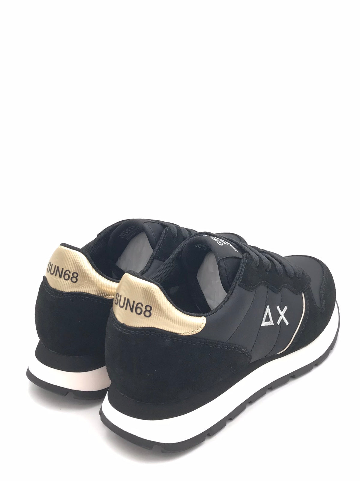 Sneakers Ally silver gold nera Z46202 NERO SUN 68 