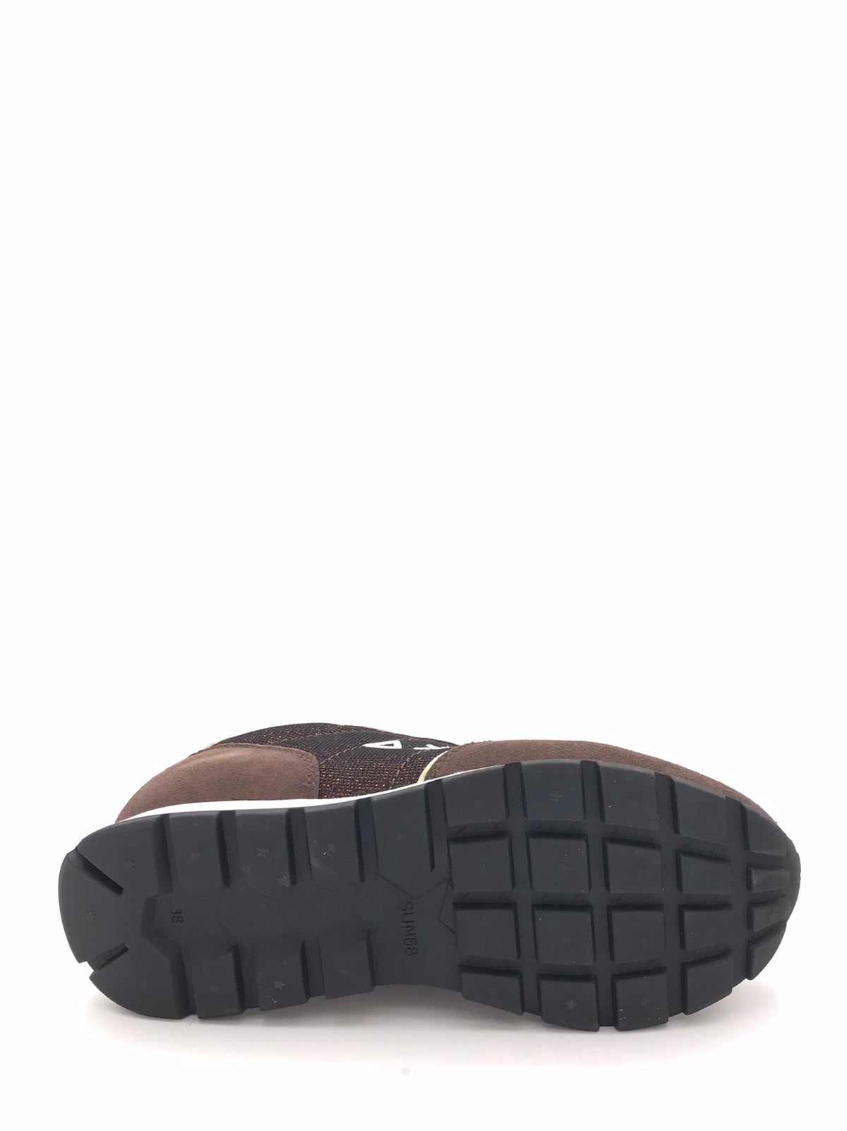 Sneakers Ally glitter textile marrone Z46204 MARRONE SUN 68 