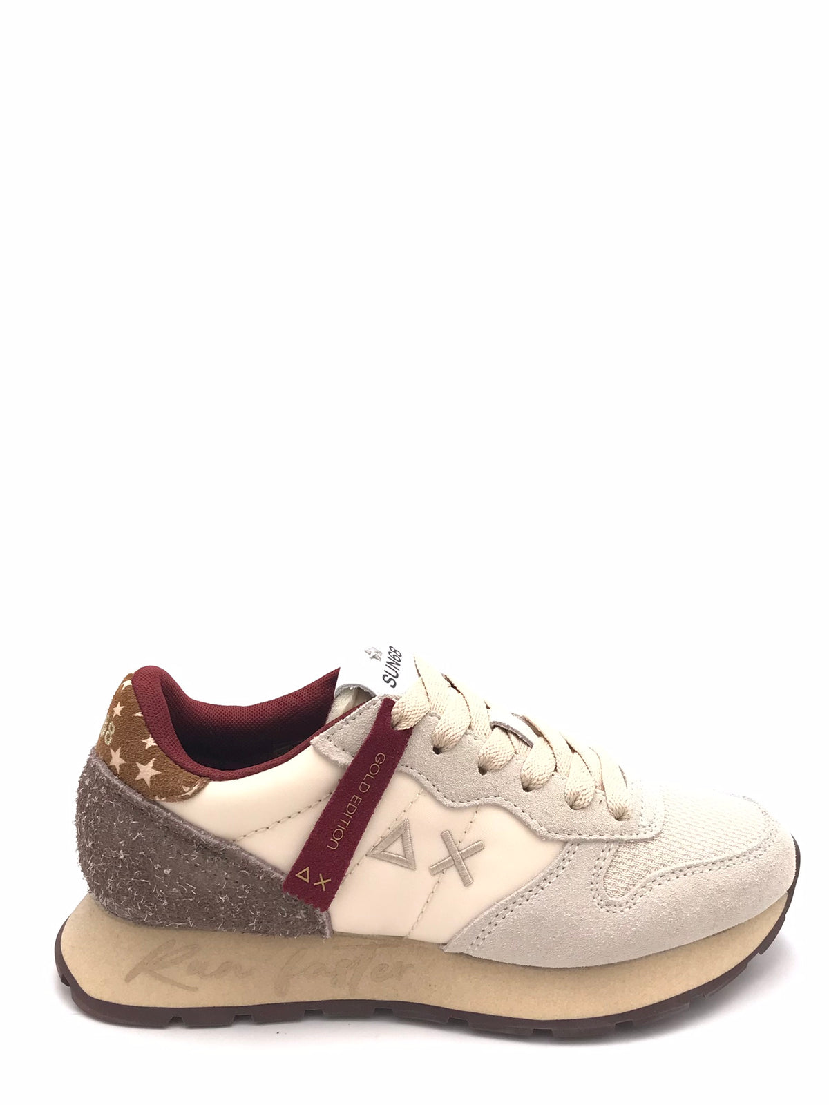 Sneakers Ally vintage bianca Z46207 BIANCA SUN 68 
