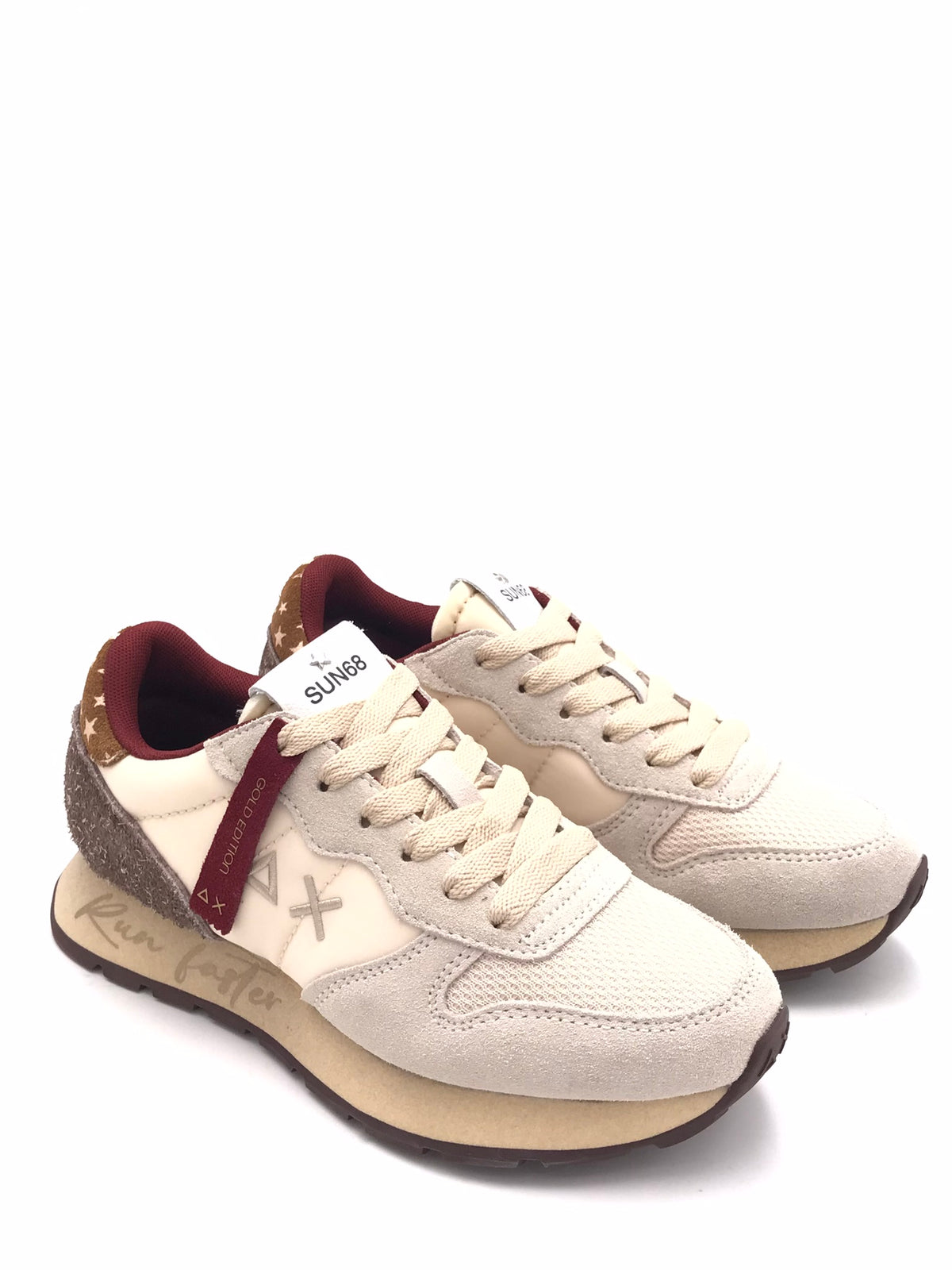 Sneakers Ally vintage bianca<BR/> Z46207 BIANCA SUN 68 
