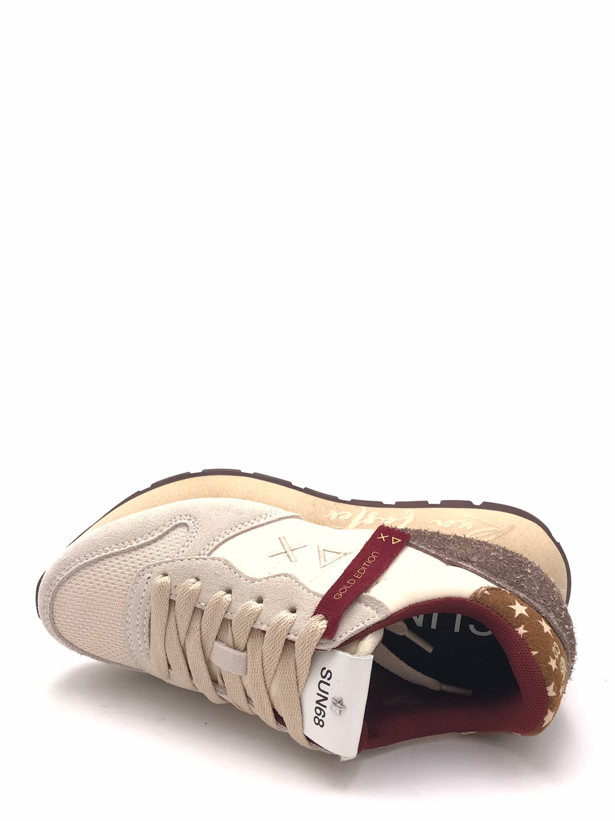 Sneakers Ally vintage bianca<BR/> Z46207 BIANCA SUN 68 