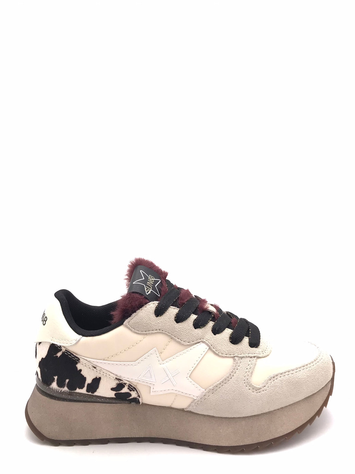 Sneakers Stargirl animalier bianca Z46224 BIANCA SUN 68 