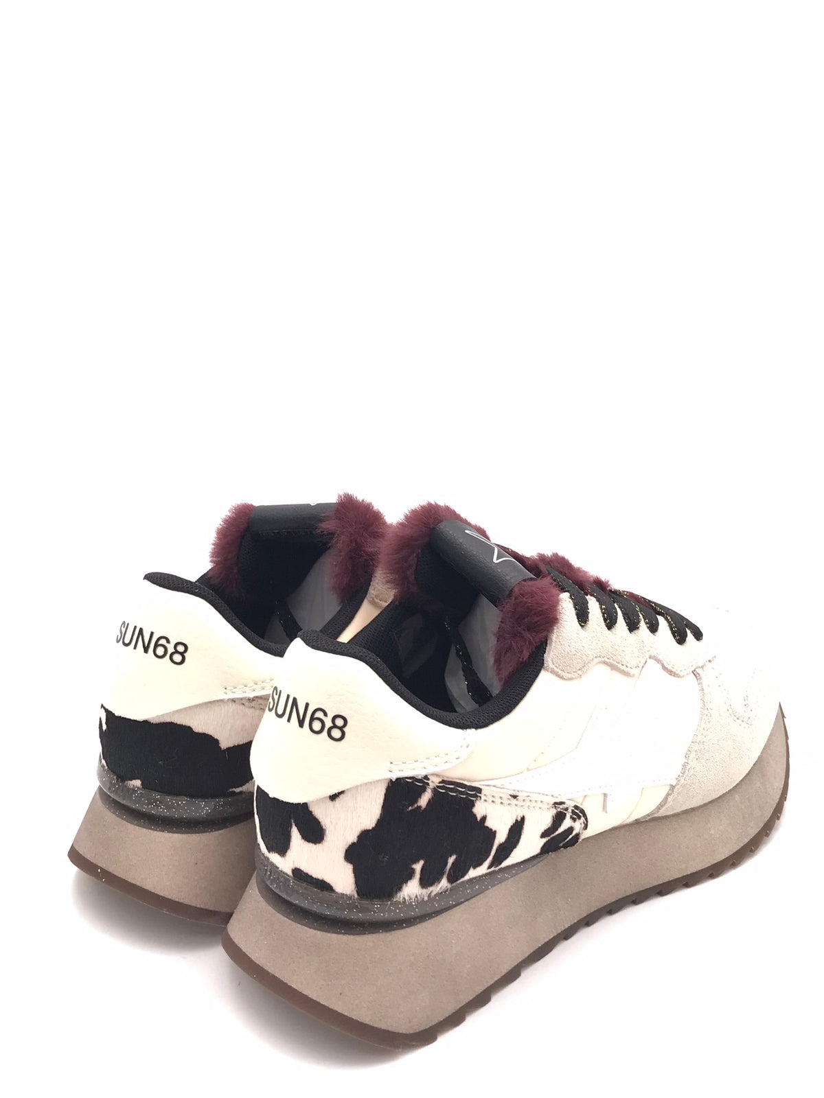 Sneakers Stargirl animalier bianca Z46224 BIANCA SUN 68 