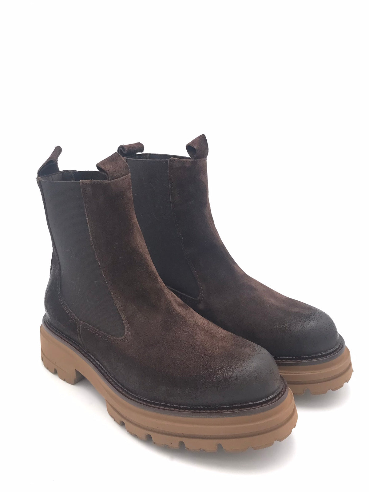 Beatles Carrie in crosta marrone<BR/> 3272 MARRONE ZULIAN 