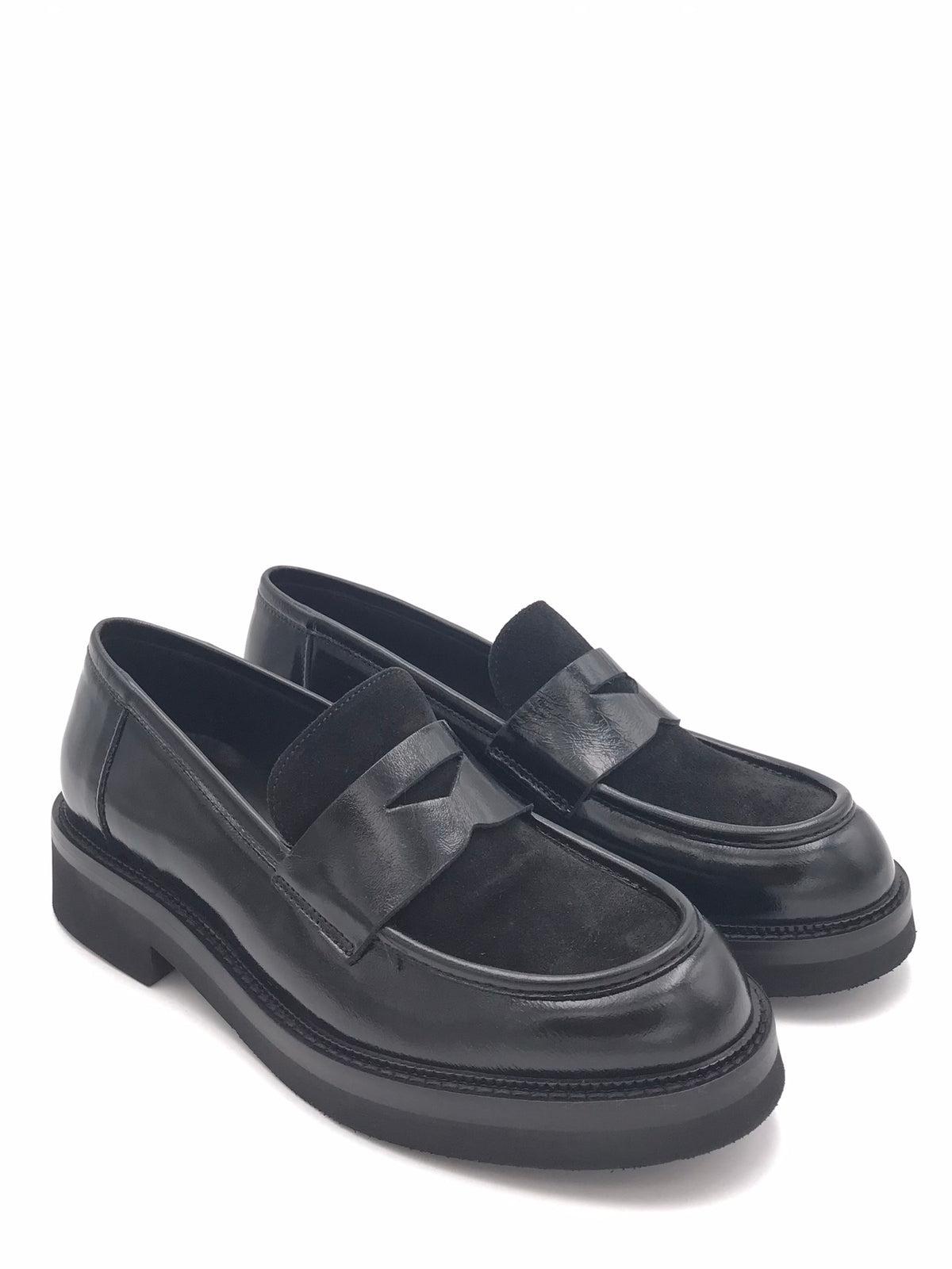 Mocassino Andorra in naplak nero 3276 NERO ZULIAN 