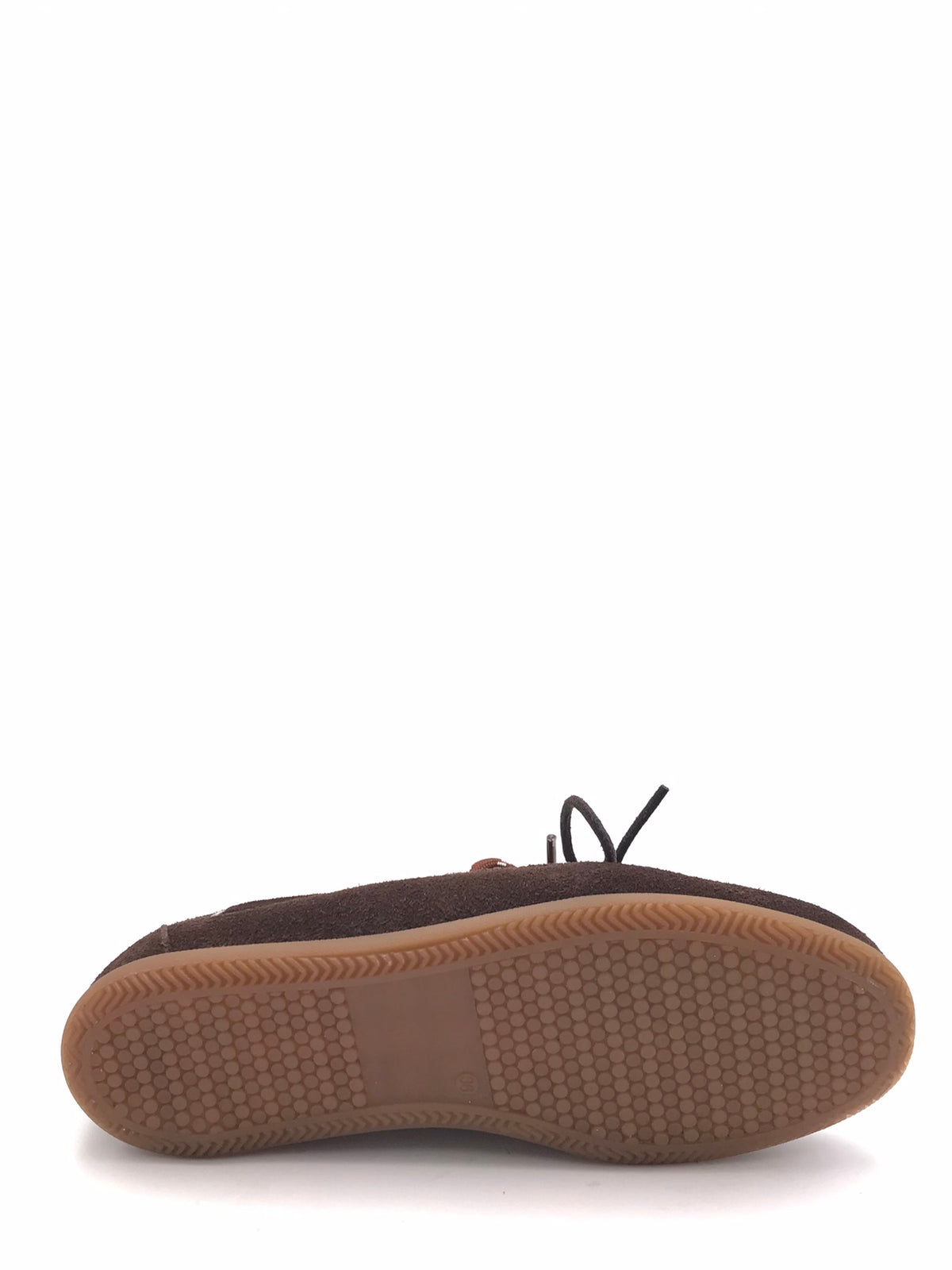 Mocassino barca allacciato in camoscio marrone 5120 MARRONE ZULIAN 