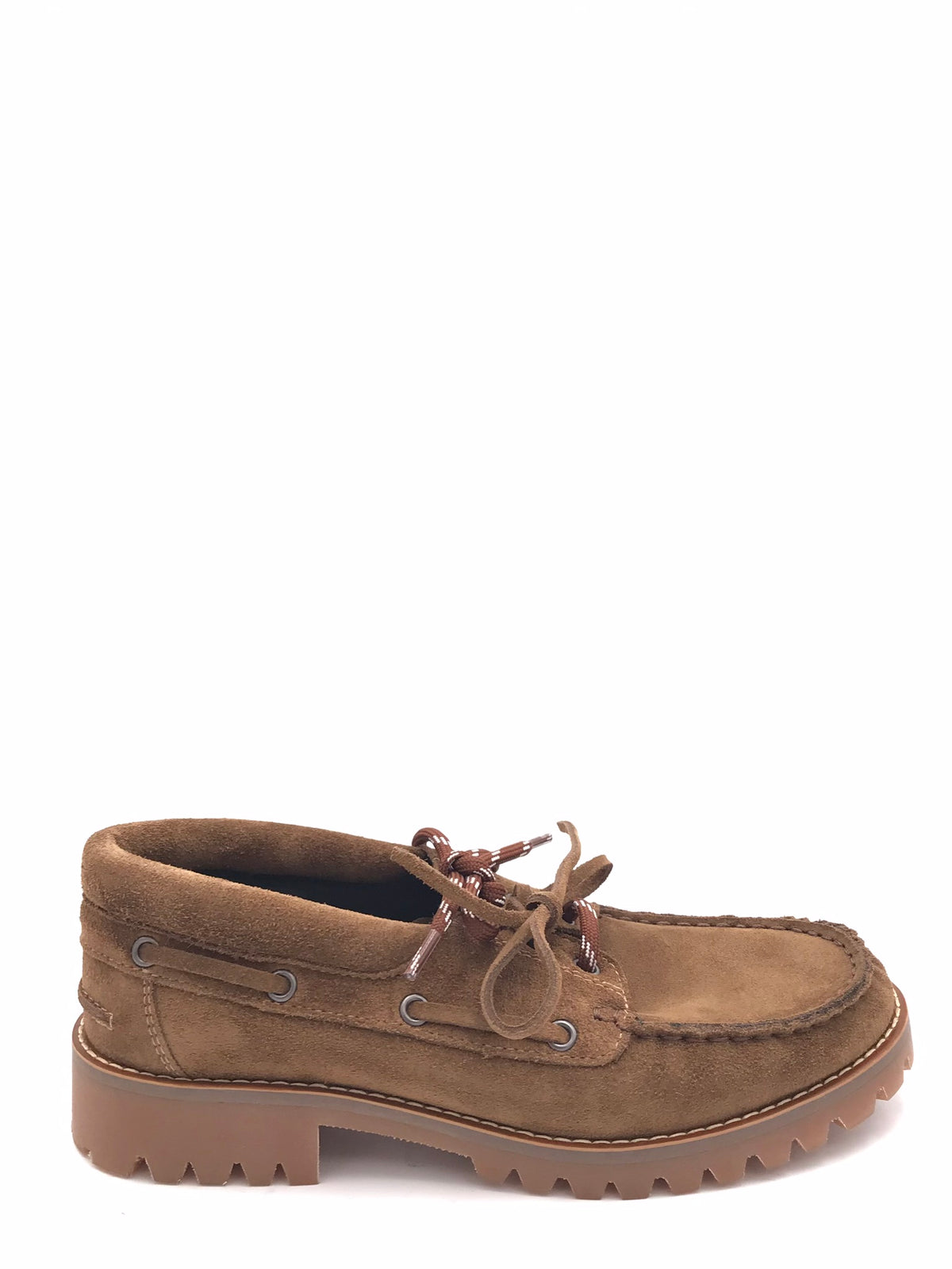 Scarpa barca in velour taupe 5406 TAUPE ZULIAN 
