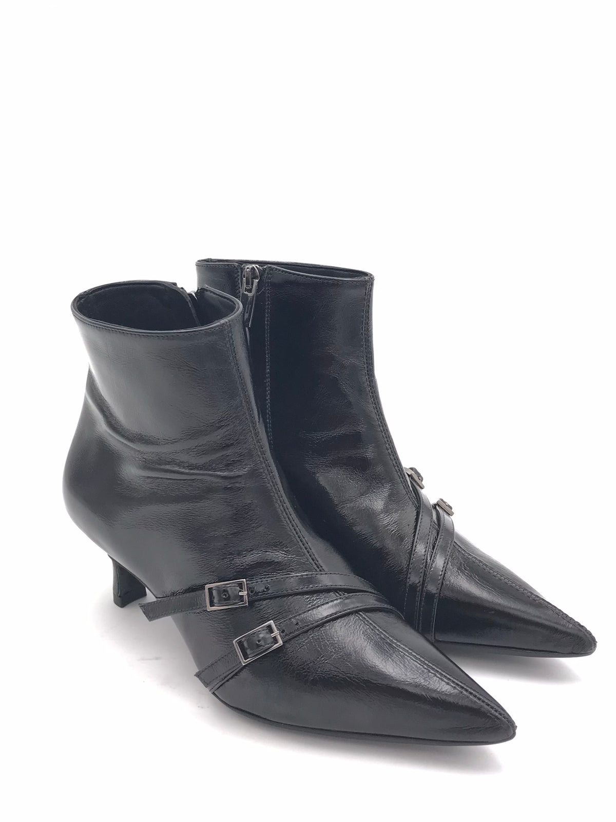 Tronchetto Martina in naplak nero 5619/S NERO ZULIAN 