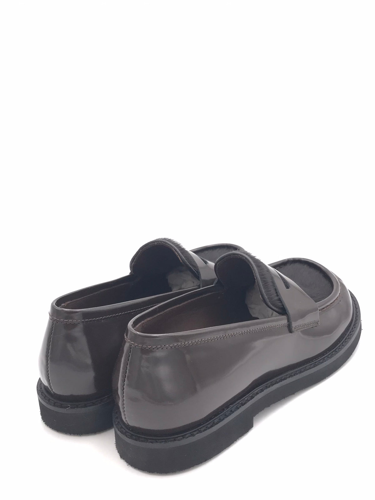 Mocassino Oliver in pelle spazzolata testa di moro 9711 TESTA DI MORO ZULIAN 