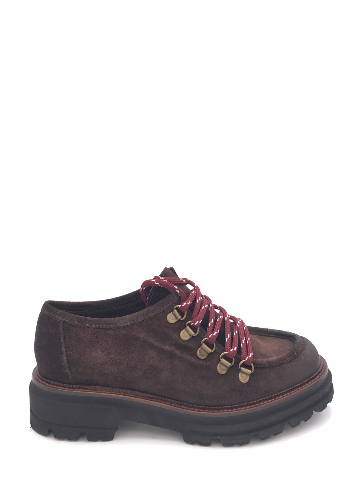 Scarpa ingegnere allacciata carrie moro 9901 TESTA DI MORO ZULIAN 
