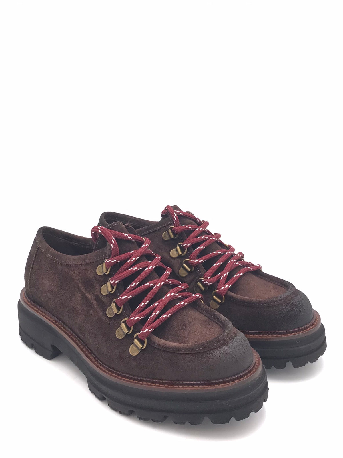 Scarpa ingegnere allacciata carrie moro 9901 TESTA DI MORO ZULIAN 