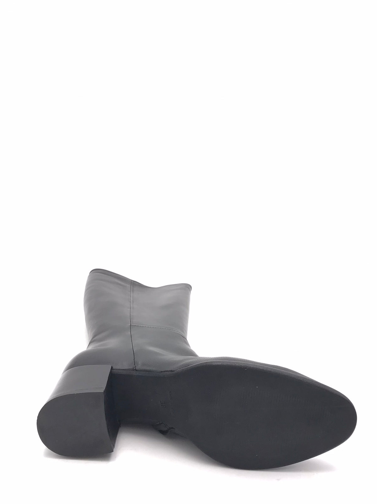 Stivale Ginevra in pelle nera MS029 NERO ZULIAN 