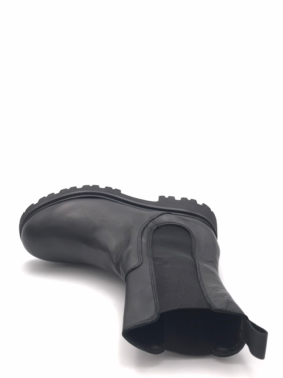 Boot Sidney in pelle nera PL64061 NERO ZULIAN 