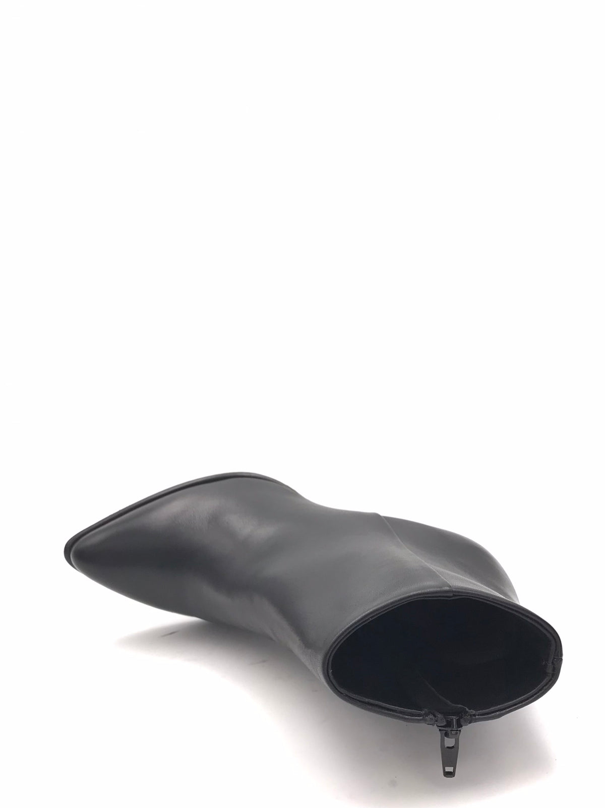 Tronchetto Texas in pelle nera SR1046 NERO ZULIAN 