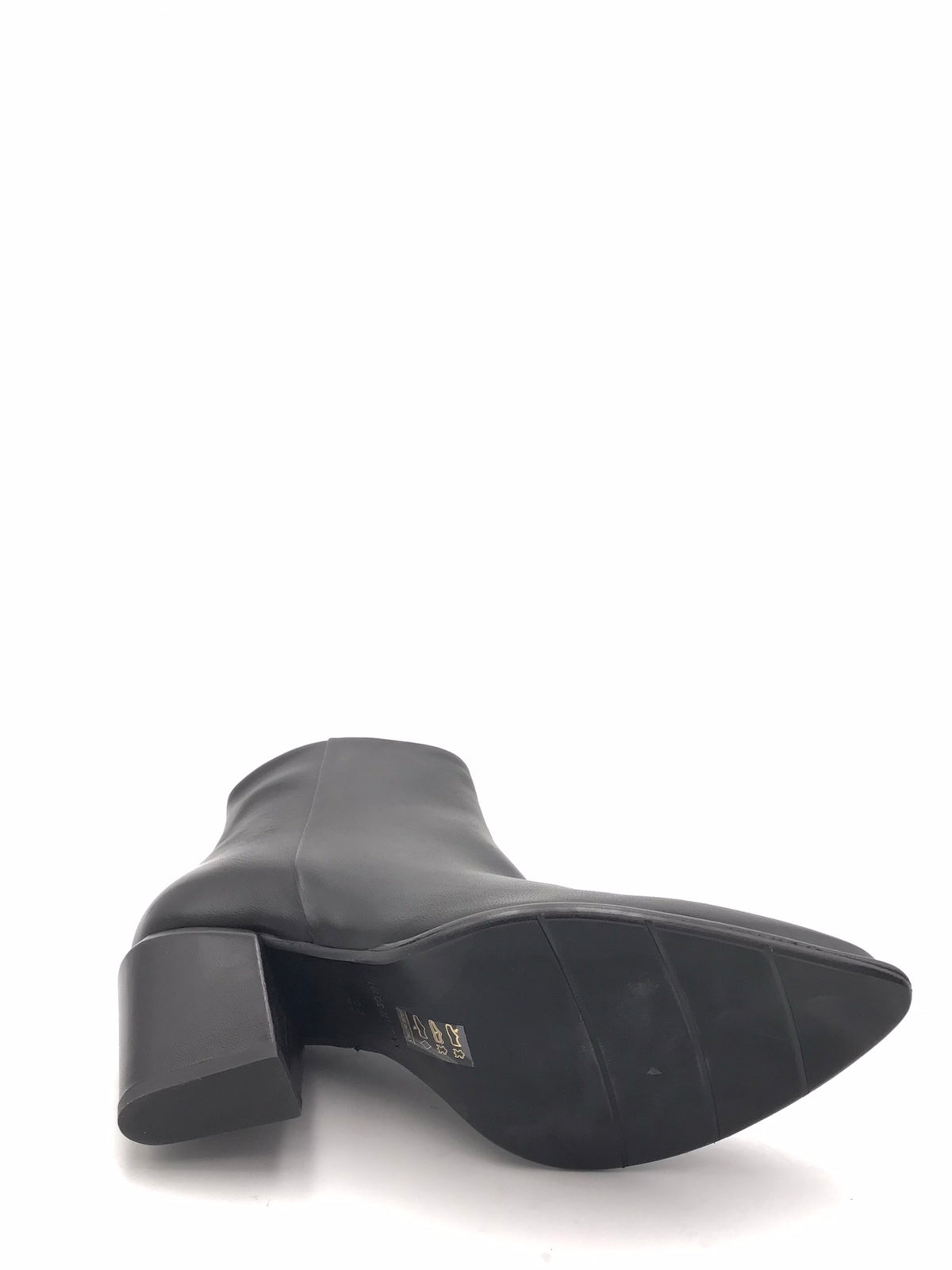 Tronchetto Texas in pelle nera SR1046 NERO ZULIAN 