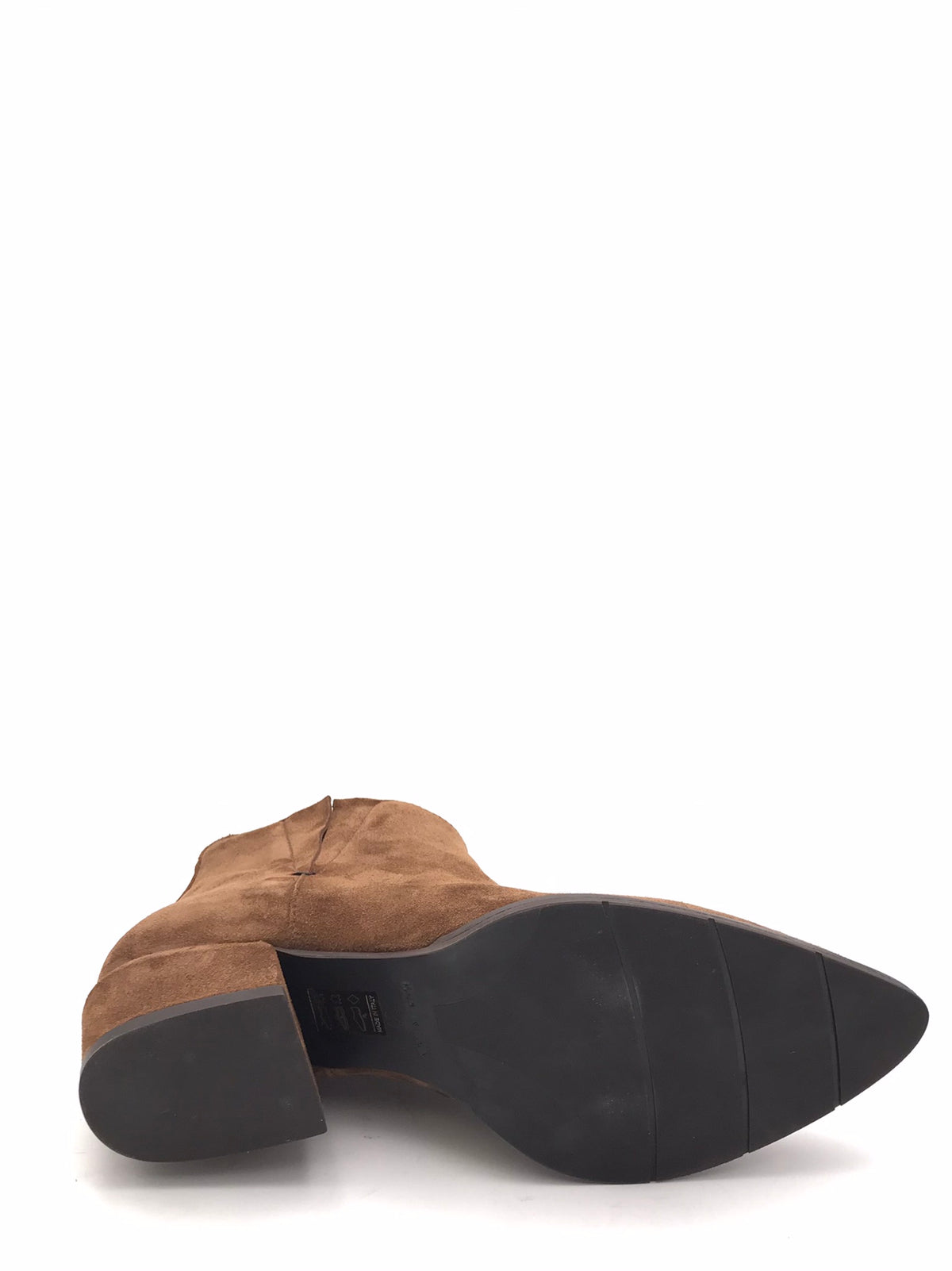 Tronchetto Texas in camoscio marrone SR1065 MARRONE ZULIAN 