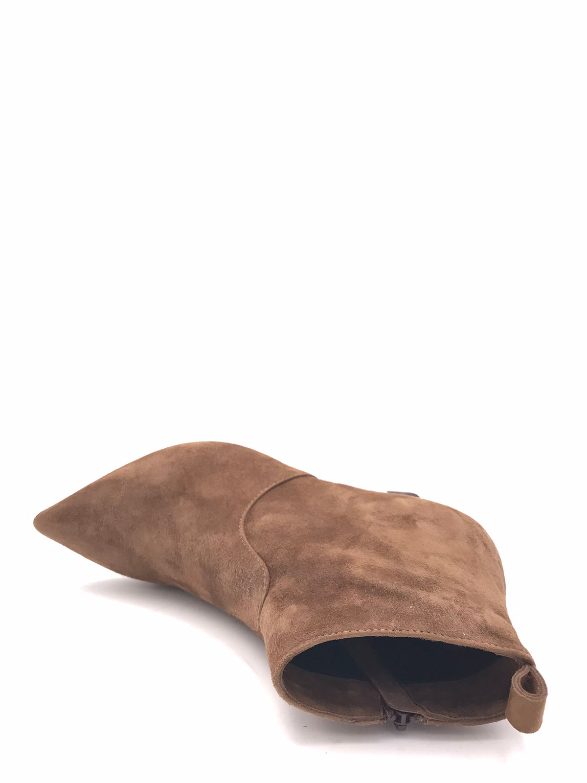 Tronchetto Agata in camoscio marrone SR2604 MARRONE ZULIAN 