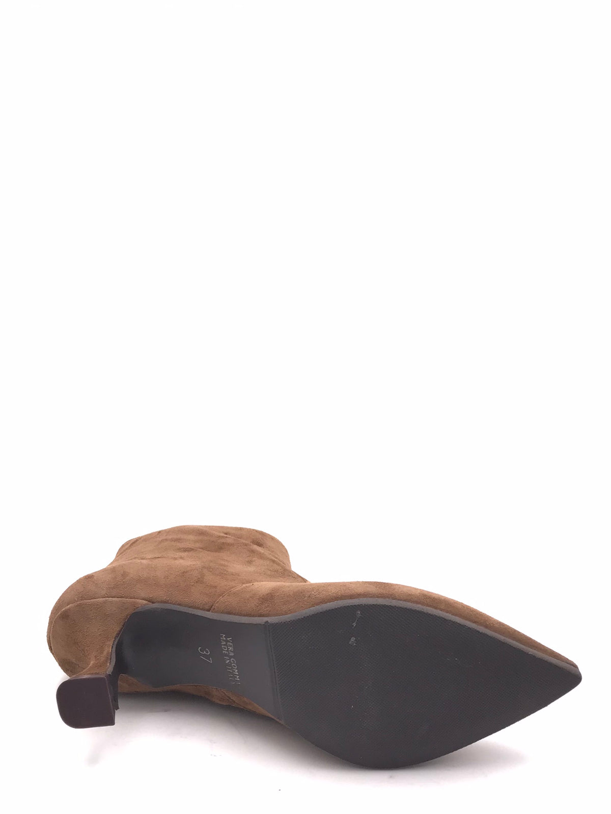 Tronchetto Agata in camoscio marrone SR2604 MARRONE ZULIAN 