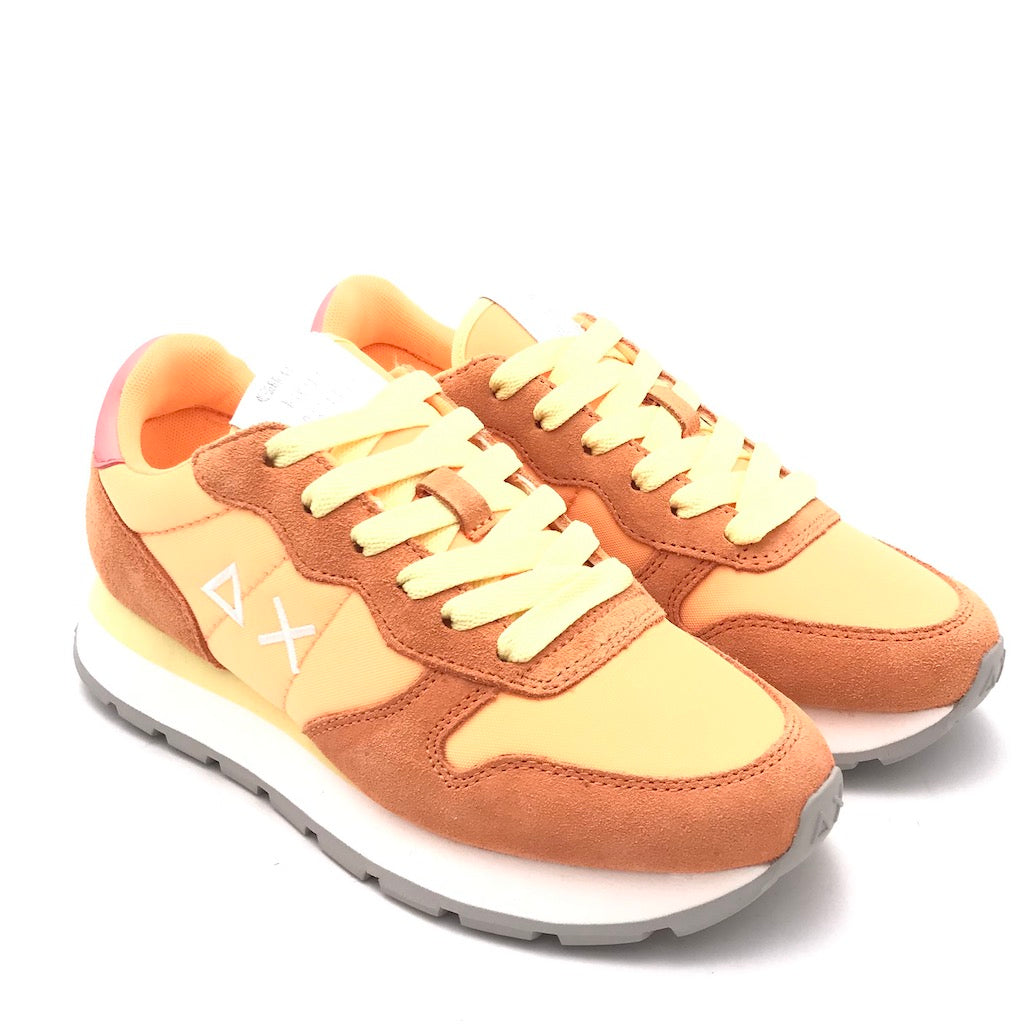 Sneakers Ally solid nylon carota