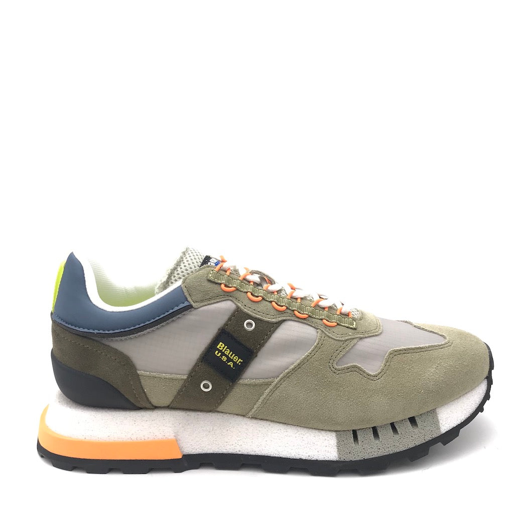 Sneakers Heron02 Ris military-grey