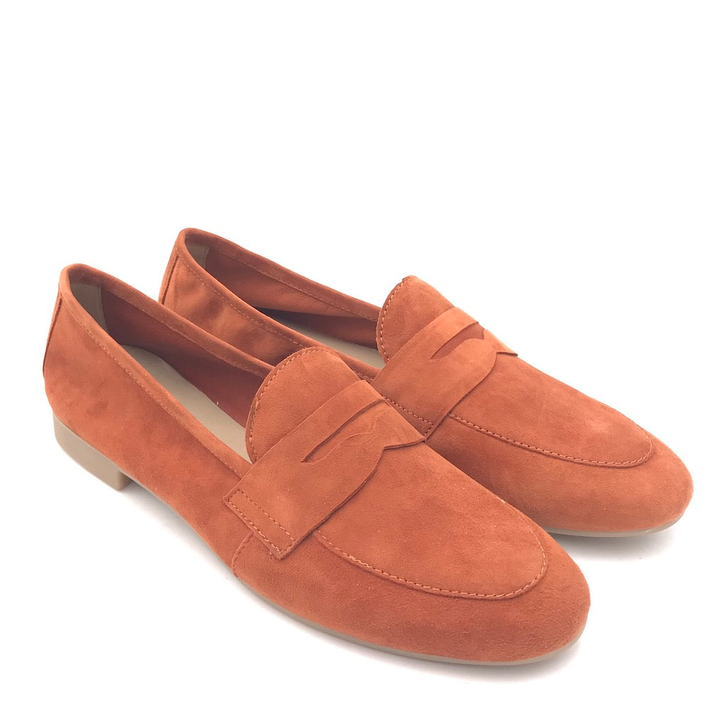 Mocassino Sixt velour ruggine