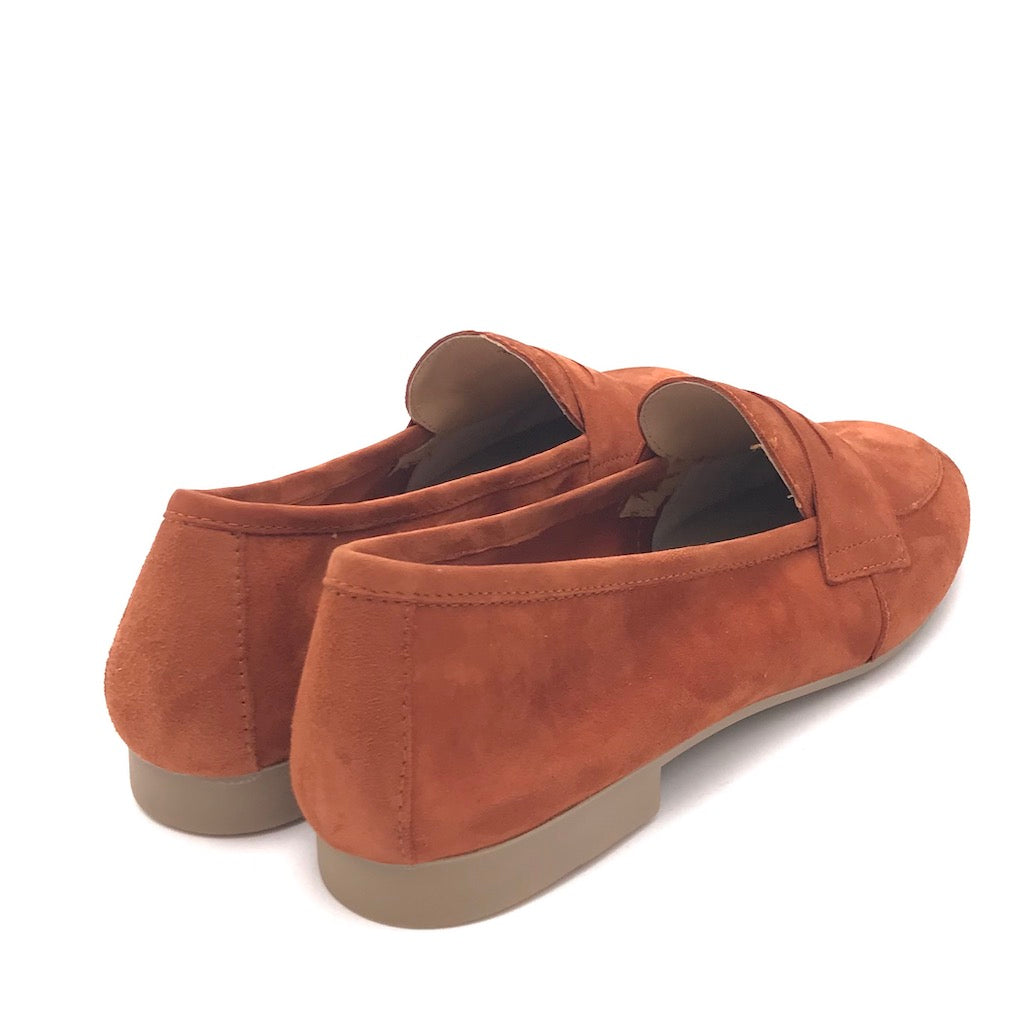 Mocassino Sixt velour ruggine