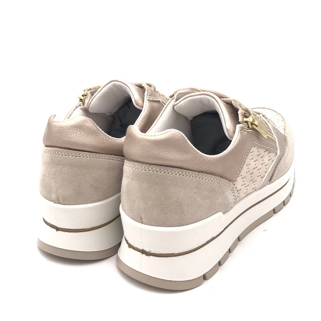 Sneakers Anika beige-platino