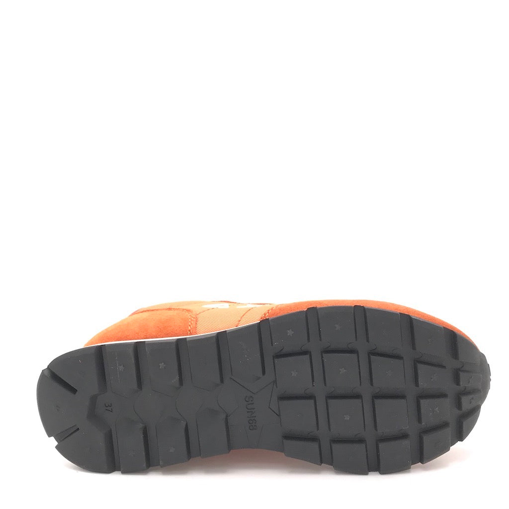 Sneakers Ally solid nylon carota