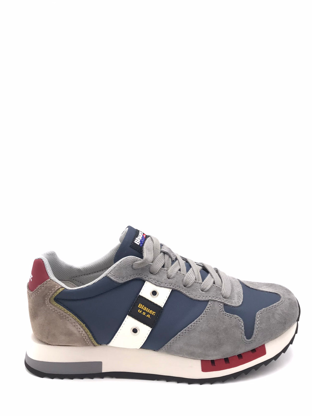 Sneakers Queens 01 blu-grigio QUEENS01 BLU/GRIGIO BLAUER 