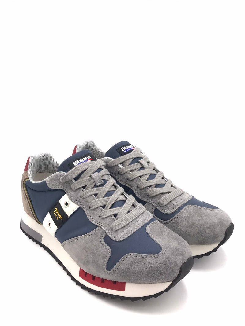 Sneakers Queens 01 blu-grigio QUEENS01 BLU/GRIGIO BLAUER 