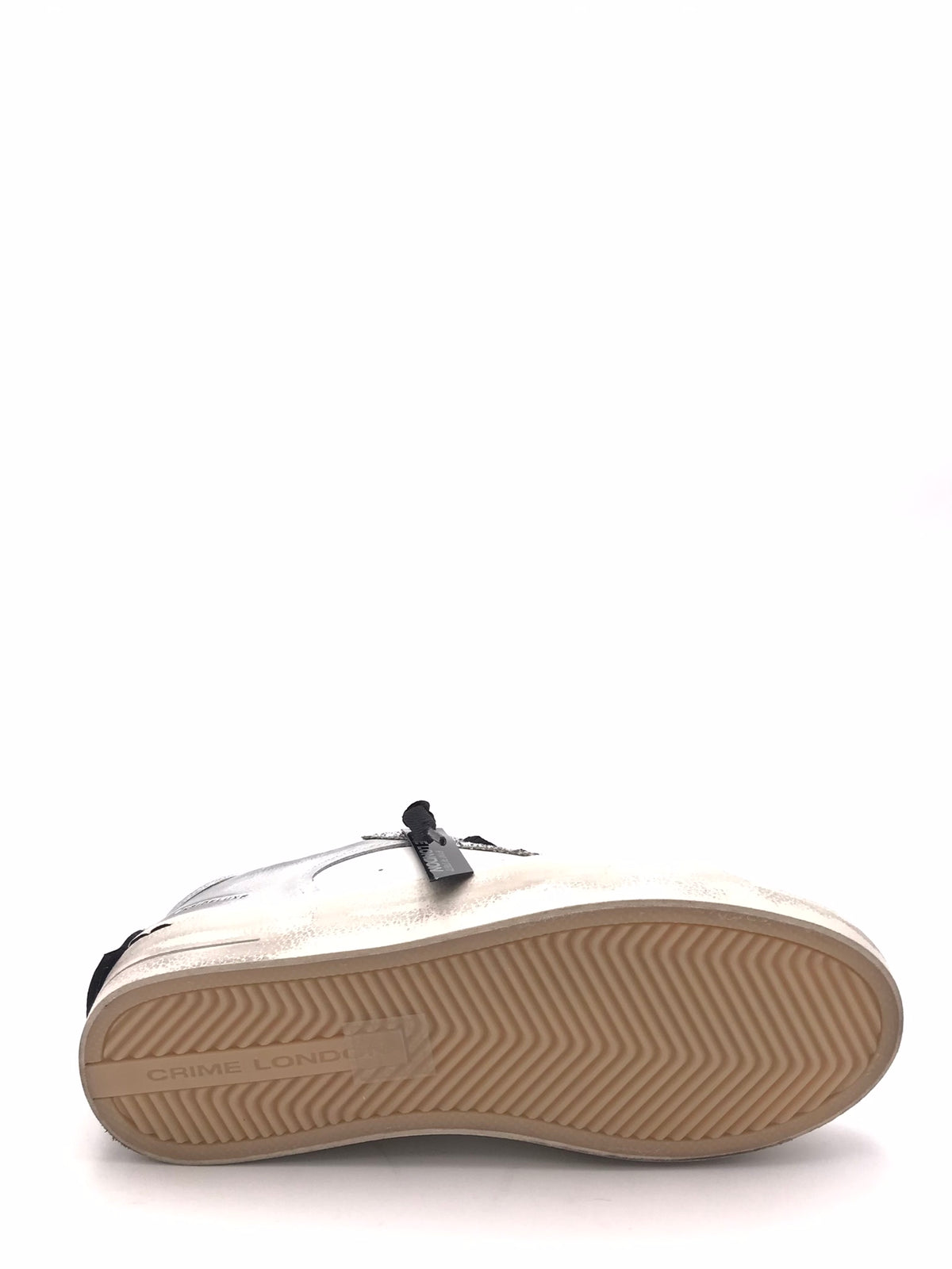 Sneakers Sk8 delux argento-bianco 26102 ARGENTO/BIANCO CRIME LONDON 