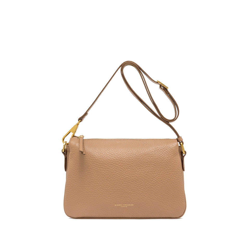 Borsa Brooke in pelle bottalata clay BS10913 ROSA ANTICO GIANNI CHIARINI 