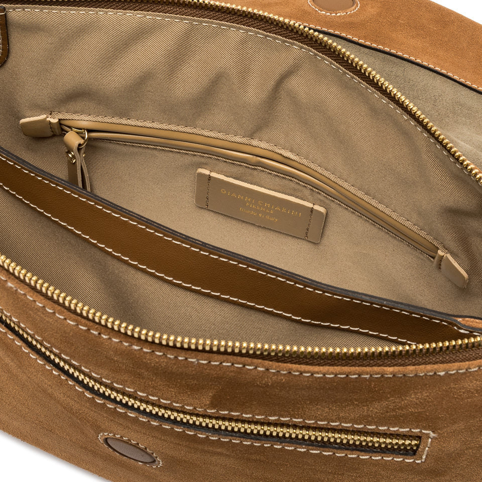 Borsa Three large caramel BS12295 CUOIO GIANNI CHIARINI 