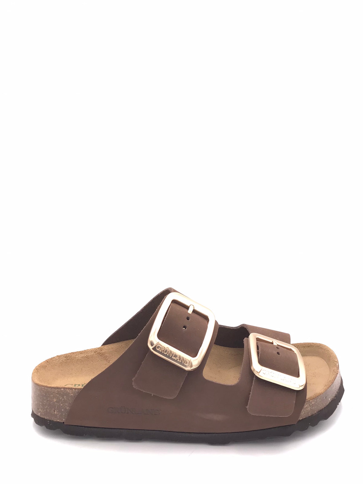 Ciabatta Enny in nabuk marrone CB0076 MARRONE GRUNLAND 