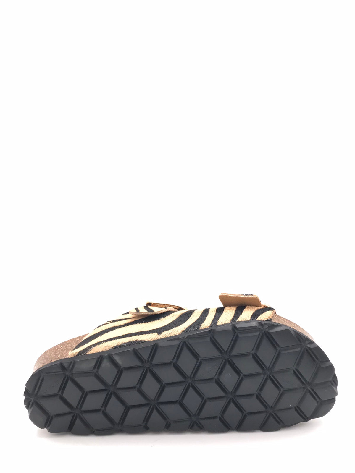 Ciabatta Enny in cavallino zebrato cuoio CB0784 CUOIO GRUNLAND 